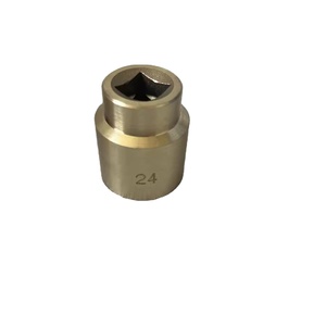 Oak Brand Non Sparking Tools Aluminum Bronze 3/4 Drive <strong>Socket</strong> <strong>24mm</strong> Made in China - Product Image 1