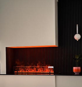 Cheminée à eau <span class=keywords><strong>en</strong></span> <span class=keywords><strong>marbre</strong></span> avec meuble TV, décoration intérieure pour hôtel et villa, cheminée électrique à vapeur - Product Image 3