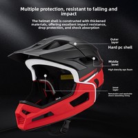 Casque VTT 2026 tout-terrain intégral détachable résistant aux chocs unisexe adulte toutes saisons personnalisable EPS