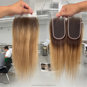 ทูเป้ผมแท้แบบตรง Remy  ฐานลูกไม้ HD 3*5  ความหนาแน่น 130% แสกกลาง ผมรัสเซีย  ผูกด้วยมือ  ปมฟอกสี - Product Image 2