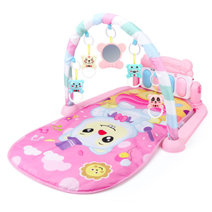 Tapis d'activités pour bébés avec musique de <span class=keywords><strong>berceuse</strong></span>, tapis de <span class=keywords><strong>piano</strong></span> pour bébés, jouets pour ramper - Product Image 2