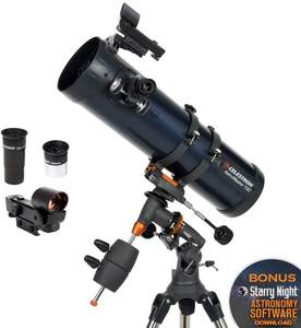 <span class=keywords><strong>Celestron</strong></span>-AtroMaster 130EQ Télescope Newtonien-Télescope à réflecteur pour débutants Télescope astronomique 130 - Product Image 2