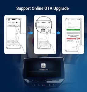 OTTOCASTA2AIR有線AA用の新しいスマートAiAndroidボックスAndroidワイヤレスAndroid自動ドングル