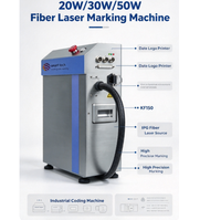 Machine de marquage laser à fibre KF150 20W/30W/50W avec laser à fibre IPG pour le marquage de date et de logo