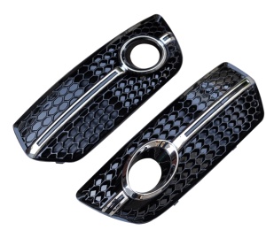 Fendinebbia auto griglia RSQ5 stile fendinebbia coperchio griglia per <span class=keywords><strong>audi</strong></span> <span class=keywords><strong>Q5</strong></span> <span class=keywords><strong>2008</strong></span> 2009 2010 2011 2012 - Product Image 1