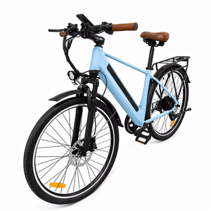 Bicicleta eléctrica urbana de 28 pulgadas con motor trasero de larga duración, pantalla LCD, suspensión delantera, para adultos, CS30 E-Bike - Product Image 4