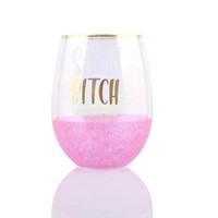 Copa de Vino de Cristal Hecha a Mano al por Mayor con Borde Dorado y Base Rosa, Diseño Moderno y Lujoso, Bien Recibida en Todo el Mundo