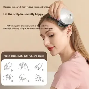 Masseur électrique de haute qualité pour le corps et le cuir chevelu, relaxant, outil de massage capillaire, fabriqué en Chine - Product Image 4