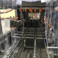 Machine de lavage industrielle automatique pour caisses, palettes, paniers, boîtes, cages à poulets et plateaux en plastique