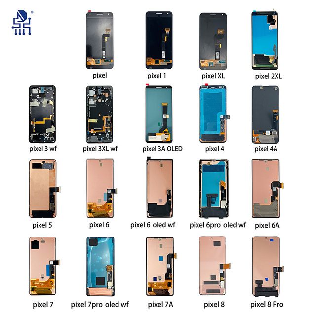 LCD Display Suitable for Google Pixel 6Pro 7Pro 8Pro Touch Screen Replacement Component for Pixel 6 6A 7 7A Screen