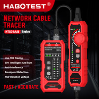 HABOTEST HT801A Testeur de câbles réseau et téléphoniques haute précision, traceur de lignes, protection IP65