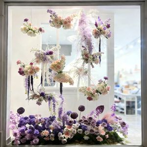 Konservierte Blumen-Schmetterlingsbox als Hintergrund für Hochzeitsfotoshootings & Bühnendekoration - Product Image 4
