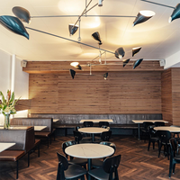 Panneau mural acoustique flexible en bois plaqué MDF écologique moderne, à lamelles décoratives, absorption acoustique hautement efficace