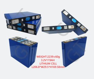 Lifepo4 119ah 120ah lifepo4 призматические клетки класса 3,2 В lifepo4 109ah призматические FLP-элементы литий-железо фосфат - Product Image 3