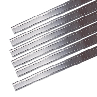 Joint d'angle moderne en alliage d'aluminium pour double vitrage, barre d'espacement pour fenêtre, joint de verre trempé double, installation facile, garantie 1 an