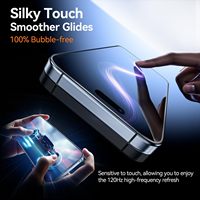 NOTHING Mobiele Telefoons Golden Diamond 2.5D Waterdicht HD Helder Anti-reflectie Anti-explosie Anti-spionage 9H Gehard Glas 0,33 mm dik