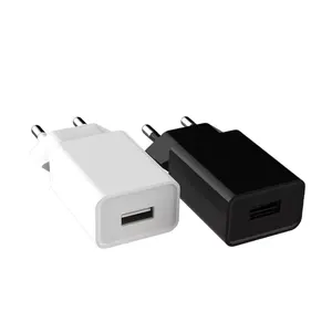 מפעל אספקת USB קיר מטען 5V2.1A אישור CE כוח טעינת מתאם תקע בלוק