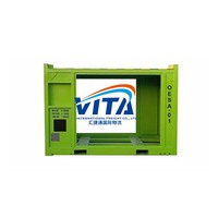 Contenedor Aislado con Estructura de Elevación de Acero de 20 Pies, Estándar DNV 2.7-1, 28 m³
