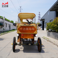 Nouvelle Arrivée Voiture Électrique de Mariage, Carrosse Électrique Princesse Cendrillon, Buggy Royal Électrique pour Visites Touristiques