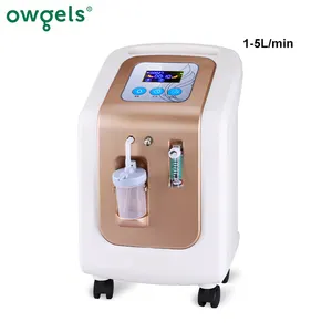 Venta al por mayor owgels concentrador de oxígeno-Owgels alta 5L generador de oxígeno/concentrador con nebulizador con buena apariencia
