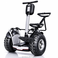 Trottinette Électrique Intelligente Tout-Terrain 19 Pouces, Chariot Électrique, Hoverboard, Scooter Électrique à Deux Roues pour le Golf