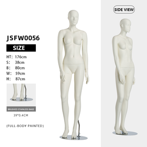 <span class=keywords><strong>Mannequin</strong></span> de couture en fibre de verre de haute qualité avec caractéristiques faciales, <span class=keywords><strong>buste</strong></span>, tailles européennes et américaines, vêtements décontractés, vitrine - Product Image 3