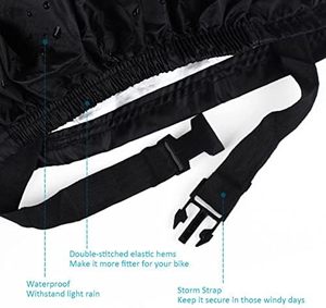 De hecho, COMPRO <span class=keywords><strong>cubierta</strong></span> de bicicleta para cubiertas de almacenamiento de bicicleta al aire libre 420D Heavy Duty Rain Sun UV a prueba de viento para bicicleta eléctrica de montaña, Etc. - Product Image 5