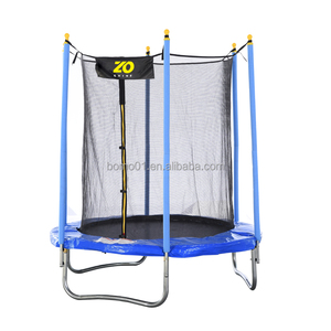 Trampolín grande para exteriores Zoshine personalizado para la familia, tamaño de 10 pies/12 pies, caja fuerte de red para niños y adultos, espuma de PVC duradera - Product Image 3