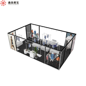Tienda Modular Desmontable OEM para Ropa, Estructura de Aluminio con Iluminación LED - Product Image 3
