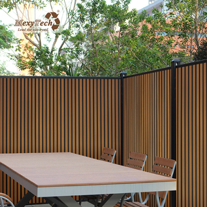 Beste vertikale Lamellen zaun Tor Holz Kunststoff Außen zaun platte - Product Image 4