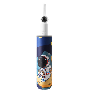 Ombrello Pieghevole a Tre Sezioni Anti-Rimbalzo 2026 per Bambini, Angoli Arrotondati di Sicurezza, Strisce Riflettenti per Sole e Pioggia - Product Image 6