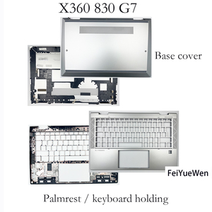 HP HP x360 için bir B C D kapak 830 G7 dizüstü <span class=keywords><strong>LCD</strong></span> ekran çerçeve ön kapak Palmrest Holding baz kapak değiştirme - Product Image 1