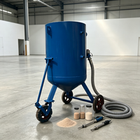 Machine de sablage humide professionnelle pour le gravure et le profilage des surfaces métalliques
