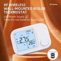 Thermostat intelligent Wi-Fi pour pièce, télécommande sans fil RF443 MHz, installation facile, interrupteur de thermostat pour chauffage au sol