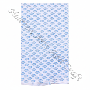 100% tela de algodón indio bloque de mano estampado Floral patrón de moda vestidos de lujo niñas mujeres uso suave faldas camisas - Product Image 1