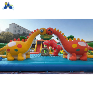 สวนสนุกไดโนเสาร์ บ้านลมเป่าลม สนามเด็กเล่น บ้านเด้งดึ๋งขนาดยักษ์ คอมโบเมืองสนุก บ้านลมกระโดดขนาด<span class=keywords><strong>ใหญ่</strong></span>กลางแจ้ง - Product Image 2