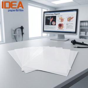 Film médical PET haute résolution pour rapports d'endoscopie, gastroscopie, colposcopie, compatible jet d'encre, personnalisable OEM, XG-W, directement de l'usine - Product Image 1