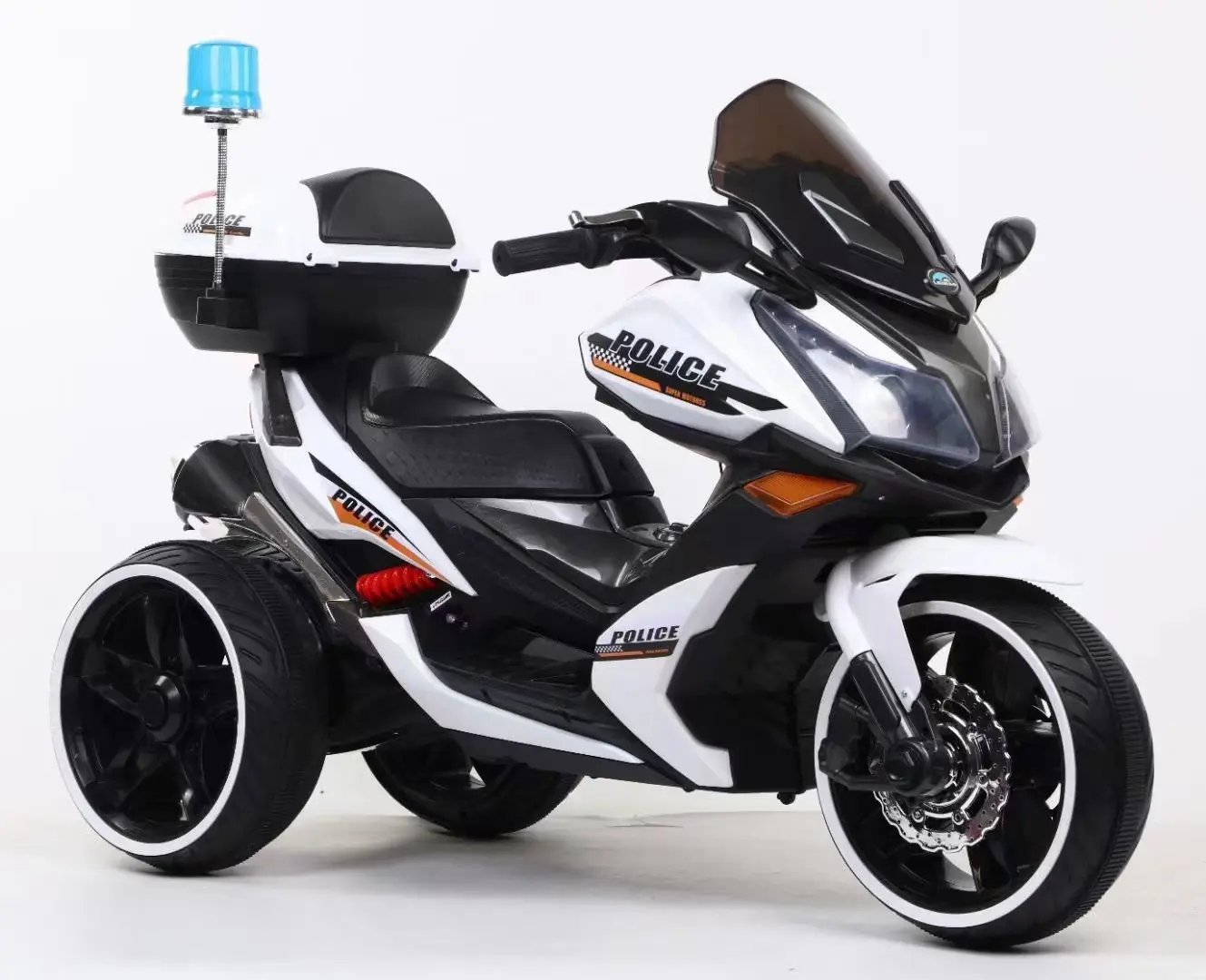 large size Battery kids electric car Children's electric police car motorcycle