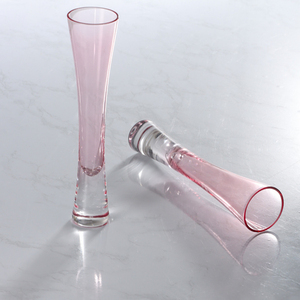 Vente chaude mince <span class=keywords><strong>petite</strong></span> taille sans tige cristal verres pour les fêtes réutilisable pour flûtes à <span class=keywords><strong>Champagne</strong></span> tiges épaisses personnalisé rouge - Product Image 6