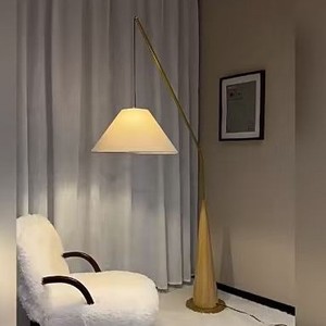 Minimalist Modern Floor Lamp Led <b>Light</b> Source Switch Control 3-5m Irradiation Area For Hotels And Guesthouses - Product Image 1