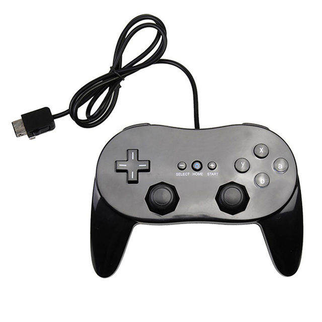 Classic Wired Remote Handle Game Controller for Wii Second Generation Pro Joystick Joypad Manette Gamepad