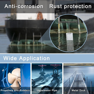 Tùy chỉnh kẽm anode hy sinh cho kỹ thuật Hàng Hải, nước ngọt và nước biển chống ăn mòn giải pháp - Product Image 4