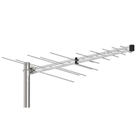 Antenne TV extérieure logarithmique 32-EW, antenne Yagi à onde terrestre, antenne en forme d'arête de poisson, antenne TV extérieure DTMB