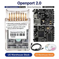 Herramienta de ajuste OBD Openport 2.0 Full Chip J2534 con chip dorado, compatible con WIN10, programador de chips ECU, en stock en almacén de EE. UU.
