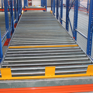 CE高品質ヘビーデューティスチール倉庫保管ラック棚スチール金属重力ラックフローラック流パレットラックシステム - Product Image 4