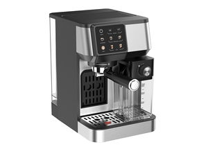 Machine à café expresso intelligente automatique 1600W avec écran tactile LED, portable, avec mousseur à lait et prise EU, machine à café intelligente automatique - Product Image 3