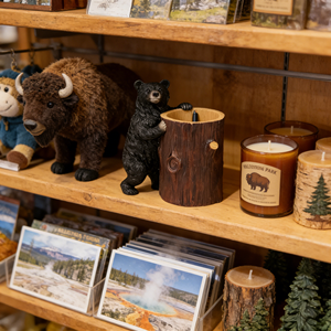 Portalápices de Resina con Forma de Tronco de Árbol y Oso Negro, Decoración Única para Oficina y Hogar, Estilo Cabaña, Figura de Vida Silvestre, Regalo de Acción de Gracias - Product Image 3