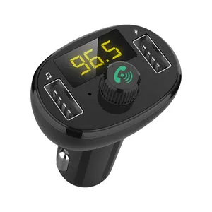 Handsfree Wireless FM Transmitter Car MP3 Player Kit Car Cigarette Lighter Dual USB Port Charger adapter Factory Price