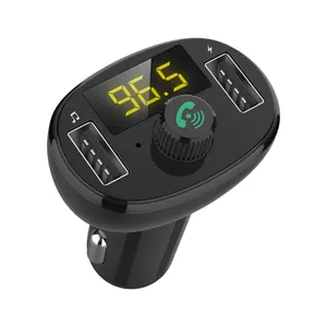 Trasmettitore FM Wireless vivavoce Kit lettore MP3 per auto accendisigari per auto adattatore per caricabatterie con doppia porta USB prezzo di fabbrica