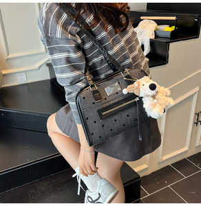 Women's Large Capacity Stylish Chic Shoulder Bag 2025 Winter Collection A High-Fashion Eye-<b>Catching</b> Handbag - Product Image 6